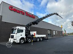 MAN TGS 35.520 OPEN LAADBAK MET EFFER iQ.1400 HP-9 ...