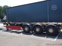 Schmitz 3 axle container chassis extendable trailer