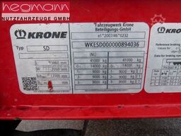 KRONE SDP 27, , Scheibe, 355.102 km, LASI Code XL, SAF