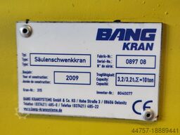 BANK KRAN Saeulenschwenkkran