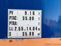 LEGRAS Walkingfloor Hydraulische Heckklappe