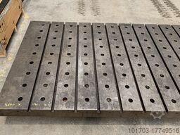 Taque en acier 3800 x 1400 x 130 mm