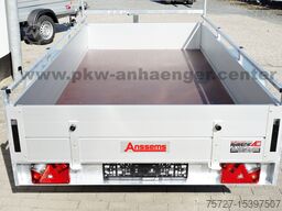 Anssems Anssems BSX 2500 301x150 Tandem Anhänger