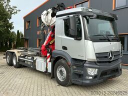 MERCEDES-BENZ ACTROS 2546 6x2 Abrollkip Kran Palfinger Q150Z95