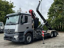 MERCEDES-BENZ ACTROS 2546 6x2 Abrollkip Kran Palfinger Q150Z95