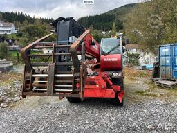 Manitou MRT2540 w/ radio control, crew basket, 2 sets of p