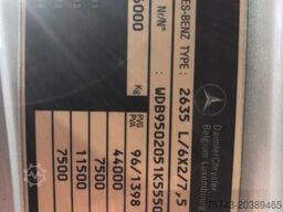 MERCEDES-BENZ Actros 2635   6 Pferde  Roelofsen,