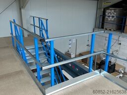 5x5m Lagerbühne , Belastung : 500kg/qm Unterkante: 3m ,ca. 25qm , Systembühne