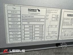 SCHMITZ CARGOBULL SCS Tautliner mit LBW / Ladebordwand Bär 2t