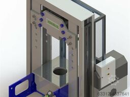 Hidrobrasil 200 Tonnen Richtpresse Wellenrichtpresse