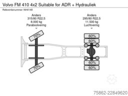 Volvo FM 410 4x2 Suitable for ADR + Hydrauliek