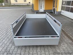Saris 255cm x 153cm 1,5t Rampen+kl. Frontwand