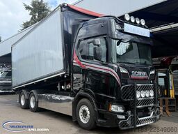 Scania S 650 6x4, Achterkipper en Zijopenen
