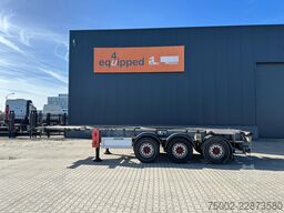 Van Hool 3-ASSIGE OPLEGGER 20FT/30FT ADR CHASSIS / galva...