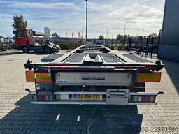 Van Hool 3-ASSIGE OPLEGGER 20FT/30FT ADR CHASSIS / galva...
