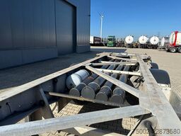 Van Hool 3-ASSIGE OPLEGGER 20FT/30FT ADR CHASSIS / galva...