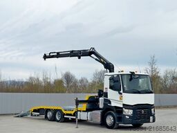 RENAULT T 380 * Abschleppwagen 7,50m* KRAN/FUNK* TOP