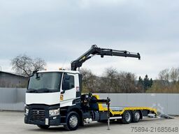 RENAULT T 380 * Abschleppwagen 7,50m* KRAN/FUNK * TOP