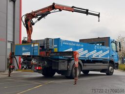 Mercedes-Benz Atego 1223 4x2 Pritsche mit Heckladekran ATLAS