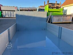  CONTAINER SCARRABILE NUOVO A PIANALE CON SPONDE