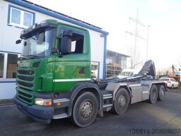 SCANIA G420 8x2 Hiab Abroller Retarder Klima