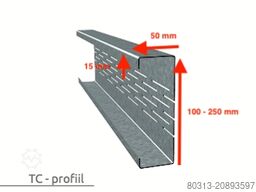 TC, TU, TZ profilių gamybos staklės 