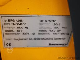 Jungheinrich EFG425K Valid inspection, *Guarantee! Electric, Li
