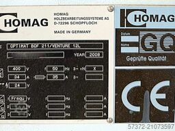 Homag Optimat BOF 211/Venture 12L