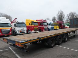 Pacton 3 AXLE FLATBED MEGA TRAILER WITH TWISTLOCKS