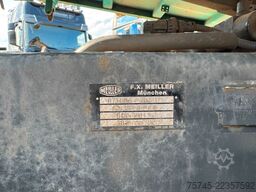 MERCEDES-BENZ AXOR 1833*HIAB KRAN 12 M*MEILLER* MIT ANHÄNGER *