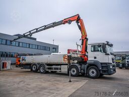 MAN TGS 35.360 BL-8X2-6+PALFINGER 27 T/m + 8EXT