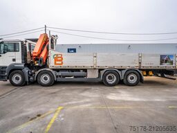 MAN TGS 35.360 BL-8X2-6+PALFINGER 27 T/m + 8EXT