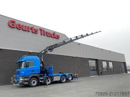 Scania R560 V8 8X2 TREKKER/BAKWAGEN + HIAB 477E-8 HIPR...