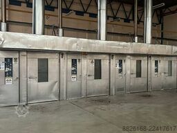 Zuchelli Four rotatif double chariot 60x80 Gaz