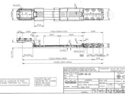 Nooteboom EURO 4803 + 3x SAF AXLE