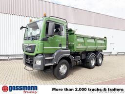 MAN TGS 26.500 6x4 BB, Intarder, Bordmatik