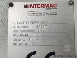 INTERMAC Master plus’s 4000