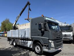 Volvo FM 370 6X2 Kran Kennis K14R Baustoff