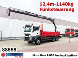 MAN TGS 33.400 6x4 BB, Navi, Heckkran PK18002-EH C,