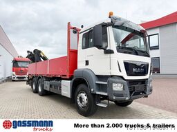 MAN TGS 33.400 6x4 BB, Navi, Heckkran PK18002-EH C,