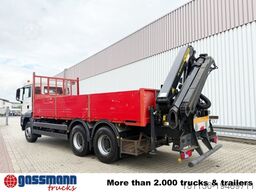 MAN TGS 33.400 6x4 BB, Navi, Heckkran PK18002-EH C,