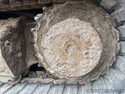 TAKEUCHI TB175 Graafmachine Rups 2008 Yanmar Diesel inclusief 5 bakken + palletvork