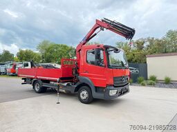 MERCEDES-BENZ Atego 818 Pritsche KRAN Greifer 10m FUNK AHK