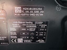 Linde E 20 PH-02 EVO Triplex Kabine ZVG STVO