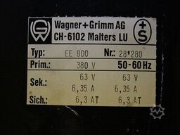 Wagner+Grimm EE 800