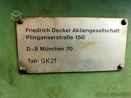Friedrich Deckel GK 21