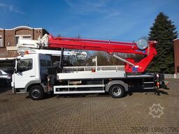 MERCEDES-BENZ 818 Atego + Böcker AK 32 Meter Dachdeckerkran