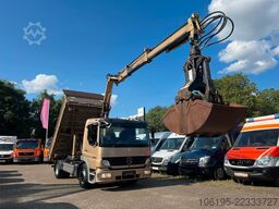 MERCEDES-BENZ Atego 1224 *Kipper+Hiab Kran+ Funk+ Greifer