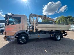 MERCEDES-BENZ Atego 1224 *Kipper+Hiab Kran+ Funk+ Greifer