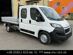 PEUGEOT Boxer Doka Pritsche LR Klima 7 Sitze 3,5 t